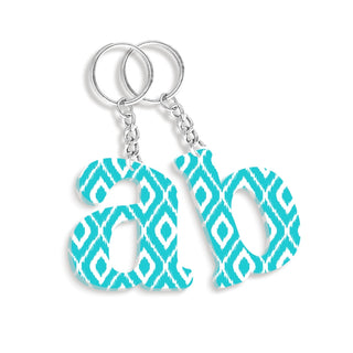 Single Initial Keychain 