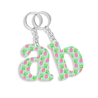 Single Initial Keychain 