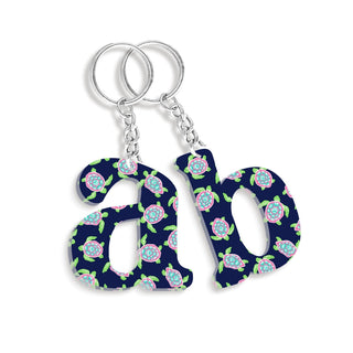 Single Initial Keychain 