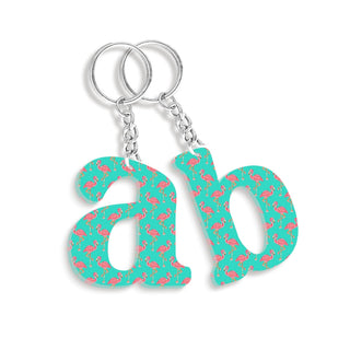 Single Initial Keychain 
