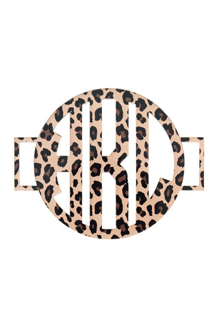 Circle Font Monogram Disc