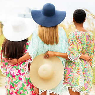 Navy Blue Adult Floppy Hat