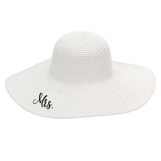 White Mrs. Floppy Hat