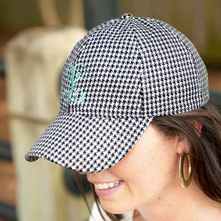 Houndstooth Cap