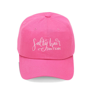 Salty Hair Don't Care Cap-Hot Pink
