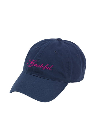 Navy Grateful Cap