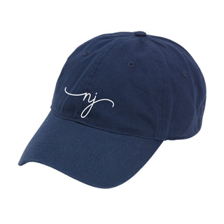 Rep Your State Navy Cap - New Jersey