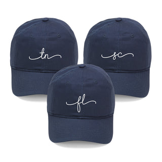 Rep Your State Navy Cap