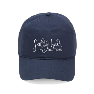 Salty Hair Don't Care Cap-Navy