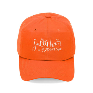 Salty Hair Don't Care Cap-Orange