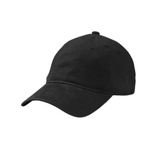 Black Heavy Cotton Cap
