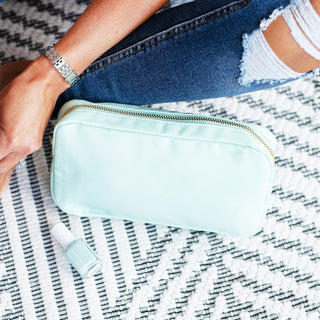 Mint Logan Accessory Bag