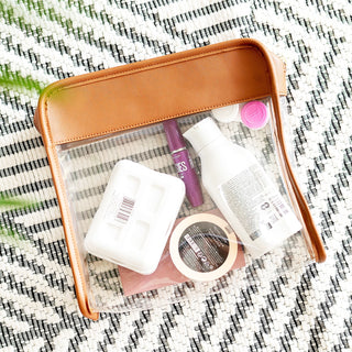 Camel Jet Setter Toiletry Bag