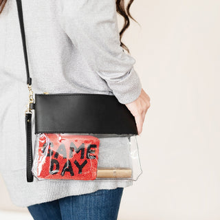 Black Clear Purse