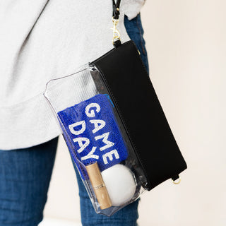 Black Clear Purse