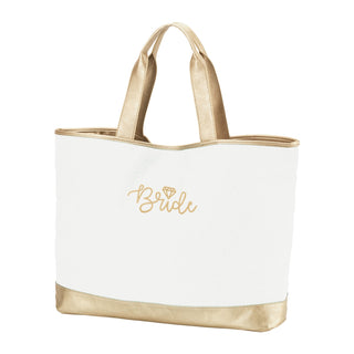 Gold Bride Creme Cabana Tote