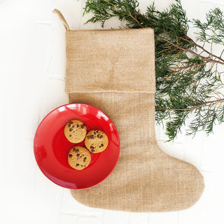 Burlap Stocking