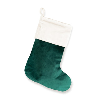 Green Velvet Stocking