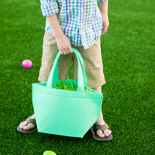 Mint Felt Bucket