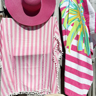 Yacht Club Pom-Pom Cover Up