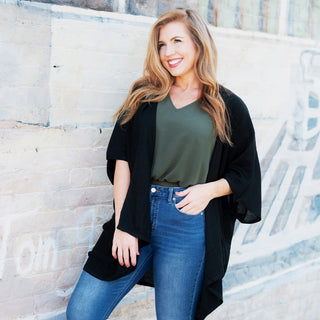 Black Lindsey Top 