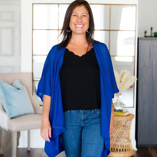 Royal Blue Lindsey Top 