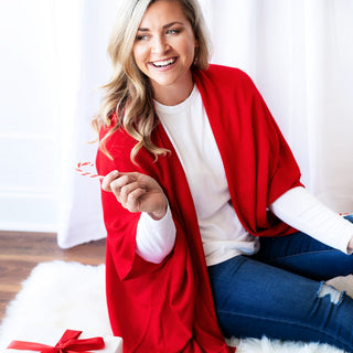 Red Lindsey Top 