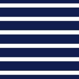 Navy Stripe Bucket