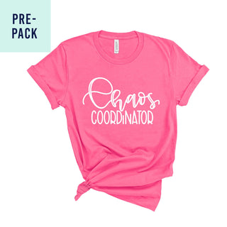 Hot Pink Chaos Coordinator T-Shirt Pre Pack