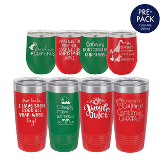 Christmas Tumbler Pre-Pack