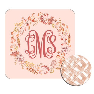 Personalized Fall Flowers Desk Set