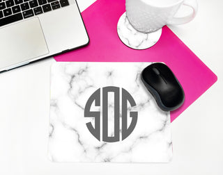 Personalized Marble Desk Set