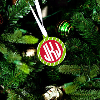 Green Stripe Ornament