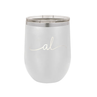 Rep Your State White 12oz Insulated Tumbler - Alabama