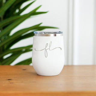 Rep Your State White 12oz Insulated Tumbler - Florida