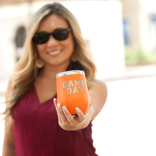 Game Day Orange 12oz Insulated Tumbler
