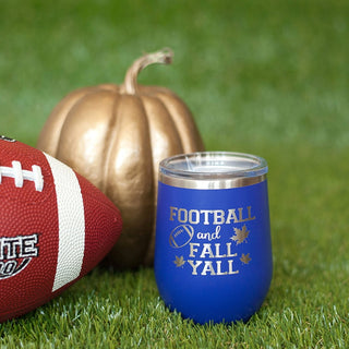 Game On Royal Blue 12oz Insulated Tumbler