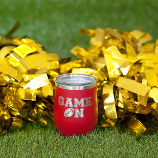 Game On Red 12oz Insulated Tumbler