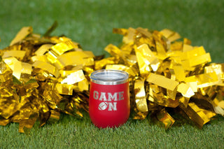Game On Red 12oz Insulated Tumbler