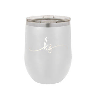 Rep Your State White 12oz Insulated Tumbler - Kansas