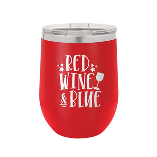 Red, Wine and Blue Tumbler