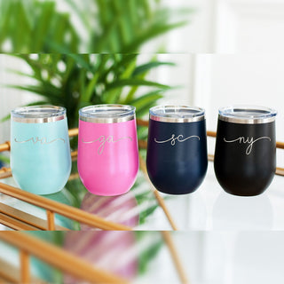 Rep Your State 12oz. Insulated Tumbler
