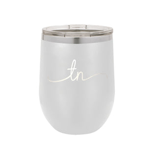 Rep Your State White 12oz Insulated Tumbler - Tennessee
