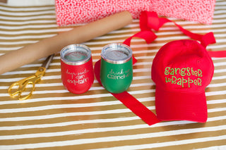 Dear Santa Red 12oz Insulated Tumbler