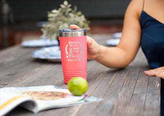 Wherever You Go 2020 Coral 20oz Insulated Tumbler