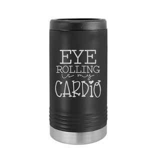 Cardio Slim Can Beverage Holder-Black