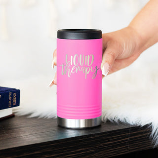 Liquid Therapy Pink Slim Can Beverage Holder