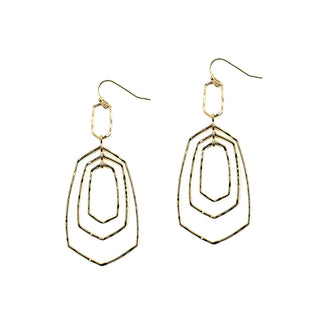 Gold Kennedy Earrings