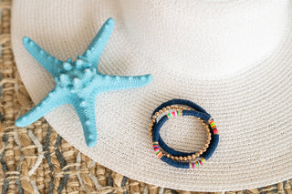 Navy  Bracelet Stack