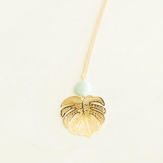Aqua Palm Bay Necklace